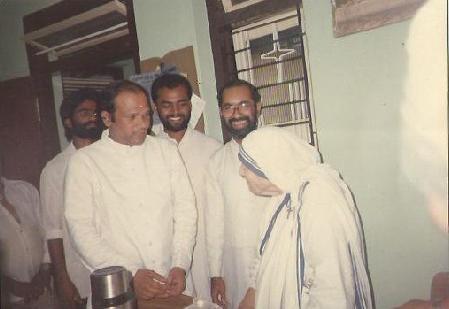 Mother Teresa & Bishop Varghese Chakkalakal.