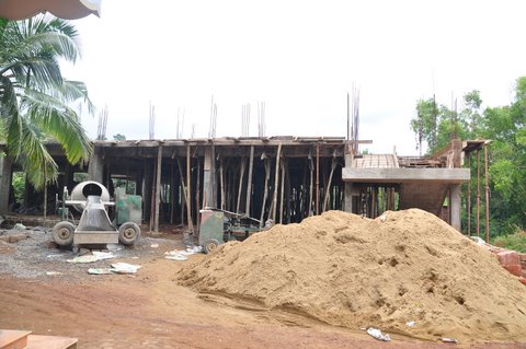 Construction of The Old Age  Home