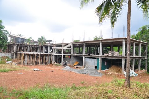 Construction of The Old Age  Home