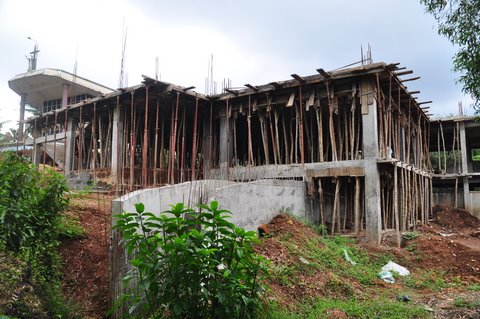 Construction of The Old Age  Home