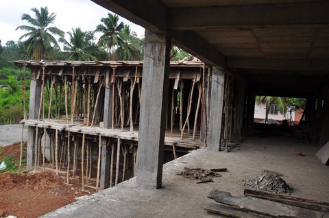 Construction of The Old Age  Home