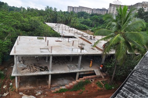 Construction of The Old Age  Home